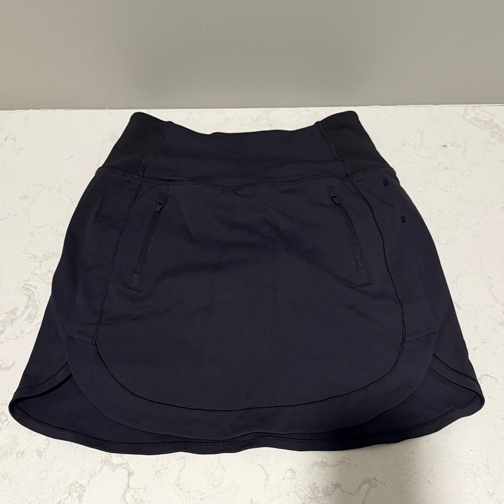 Athleta Fairway Golf Black Skort 18"